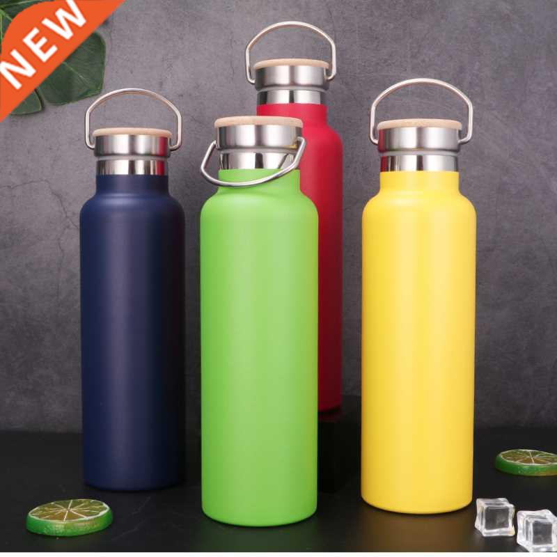 Sports Stainless Steel Water Bottle Drinking Cup Leakproof