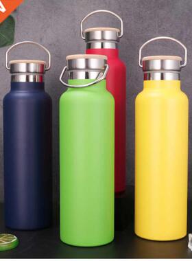 Sports Stainless Steel Water Bottle Drinking Cup Leakproof