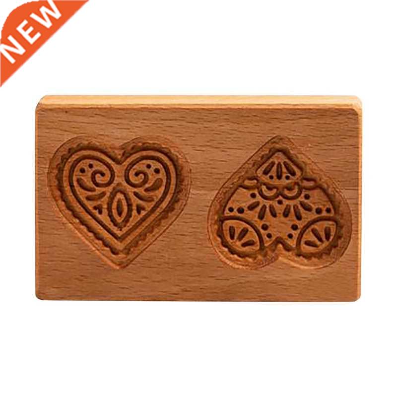 Cookie Mold Shortbread Mold Wooden Biscuit Cutter Cookie Mol