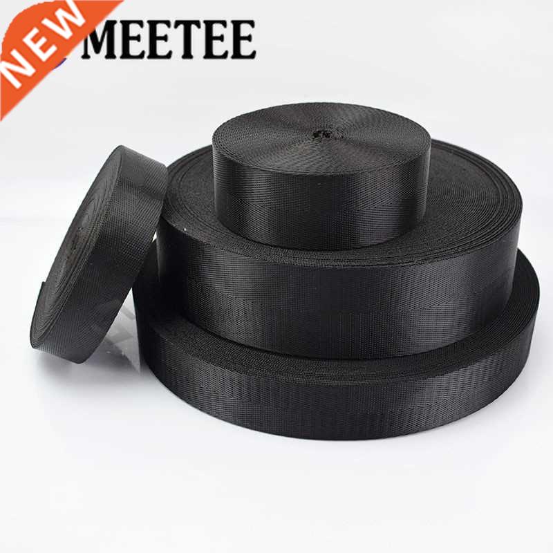 5meter 25/32/38/50mm Nylon Black Webbing Tape Herringbone Pa