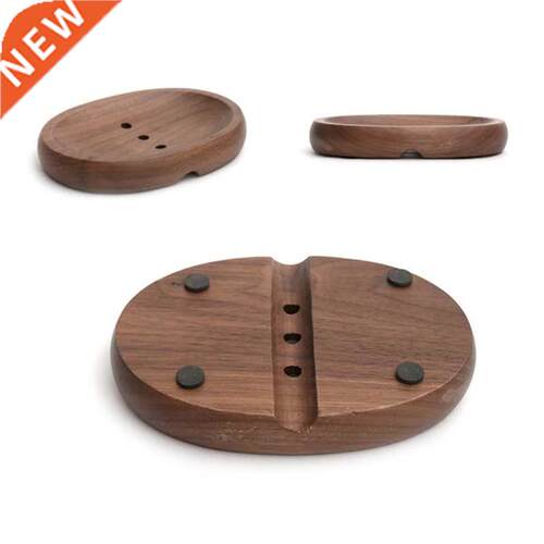 Nature Black Walnut Soap Rack Bathroom Supplies Soap Box