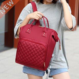 2020 Fashion Solid Color Diaper Bags Mommy Backpack Large