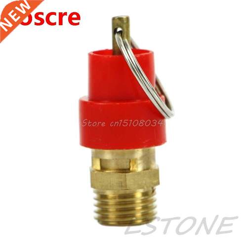1PC 1/4'' 12KG BSP Air Compressor Safety Release Valve Press