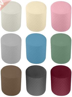 Round Stretch Ottoman Slipcovers Foot Stool Covers Chair Cov