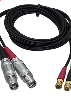 RG174 2x FFA 1S C9 1Pin to 2x SMC Female Jack Connector Wire