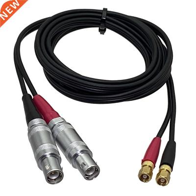 RG174 2x FFA 1S C9 1Pin to 2x SMC Female Jack Connector Wire