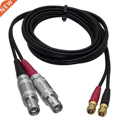 RG174 2x FFA 1S C9 1Pin to 2x SMC Female Jack Connector Wire