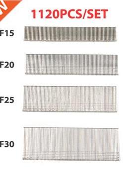 1120Pcs F15-F30 Nail Gun Brad Nails Stapler Nailer For