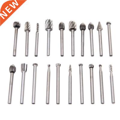 20pcs 3mm Drill Bit Nozzles for Dremel Attachments HSS Carvi