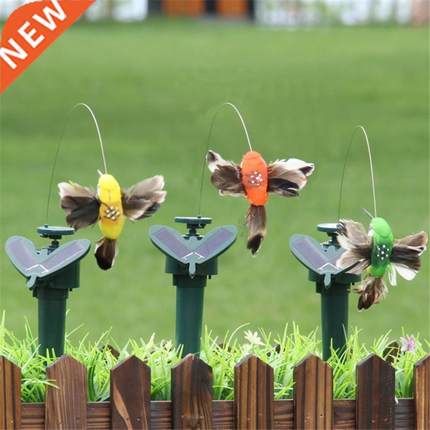 LED Solar Power Lamp Outdoor Butterfly Shaped Waterproof