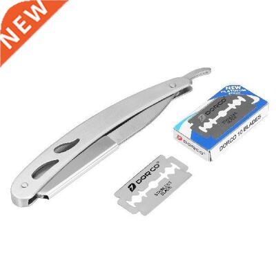 Straight Edge Stainless Steel Barber Razor Folding Shaving