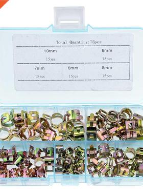 75PCS/BOX Color zinc 6-10mm Vacuum Spring Fuel Oil Water CPU