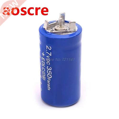 DC 2.7V 350F Super Capacitor Farad Capacitors Volume 35x60mm