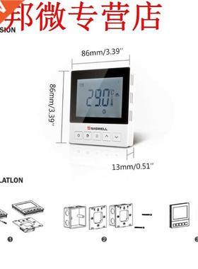 WiFi Thermostat APP Electric Heating Room Floor Programmable