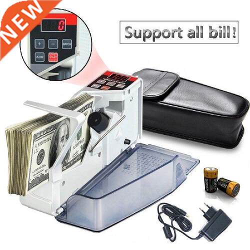 V40 Mini Portable Handy Money Counter for All Note Bill