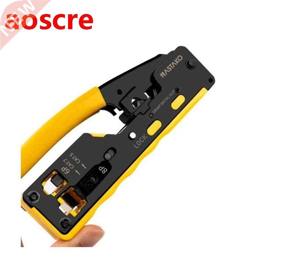 all in one EZ rj45 pliers crimper cat5 cat6 cat7 network too