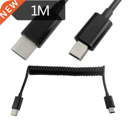 USB 3.1 C-TYPE male to 2.0 mini 5P adapter adaptor Cable 1