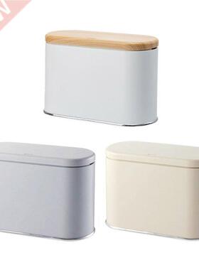 Desk Mini Trash Can Garbage Bin with Lid Rubbish Waste Co