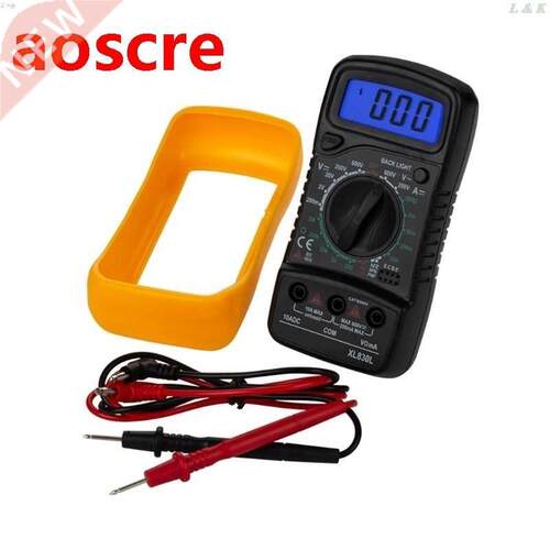 Portable Digital Multimeter Backlight AC/DC Ammeter Voltmete