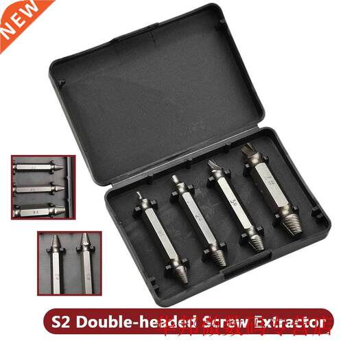 Double Side Drill Out Damaged Screw Extractor Out Remover Ha
