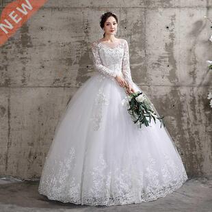 Flower Wedding Dress 2020 New Style Bride Plus Size Flower W