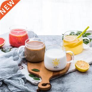 450ml Cler Het-resistnt Te Beer Mug Juice Cup Coffee Cup