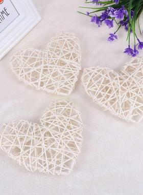 5Pcs/Lot Lovely Rattan Heart Shape Sepak Takraw  Rattan