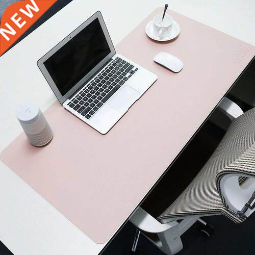 BUBM mouse mat large laptop keyboard desk mat leather extend