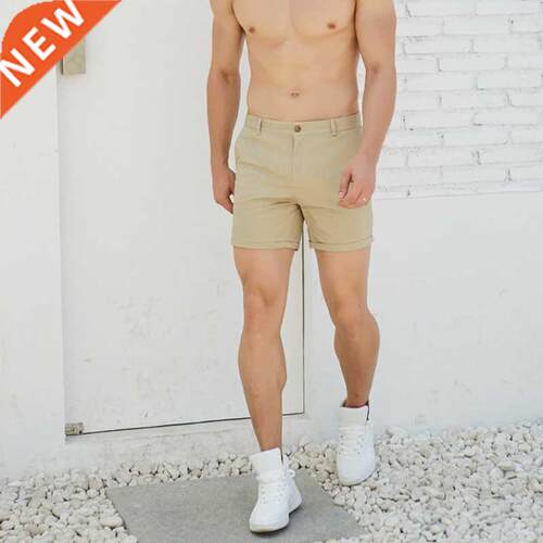 Hot man casual summer shorts pink green fashion England styl