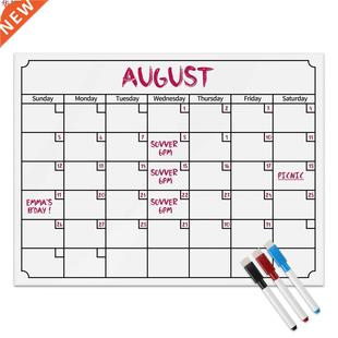 Magnetic Board 40x0cm Monthly Calendar Magnetic whiteboard