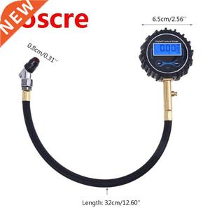 Digital Tire Pressure Gauge PSI/BAR/KPA/KG/c㎡ with Intercha