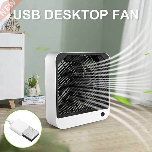USB Fan Mini Air Conditioner Table Fan Battery Operated Fan