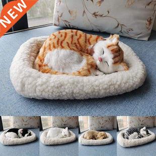 Smulaton Mn Cat Cute Cloth Pad Plush Cats Chldren