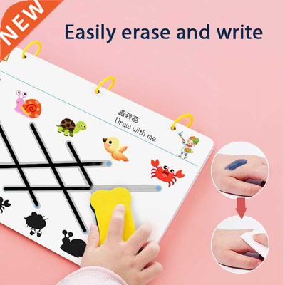 Magical Tracing Workbook Reusable Calligraphy Copybook Toddl