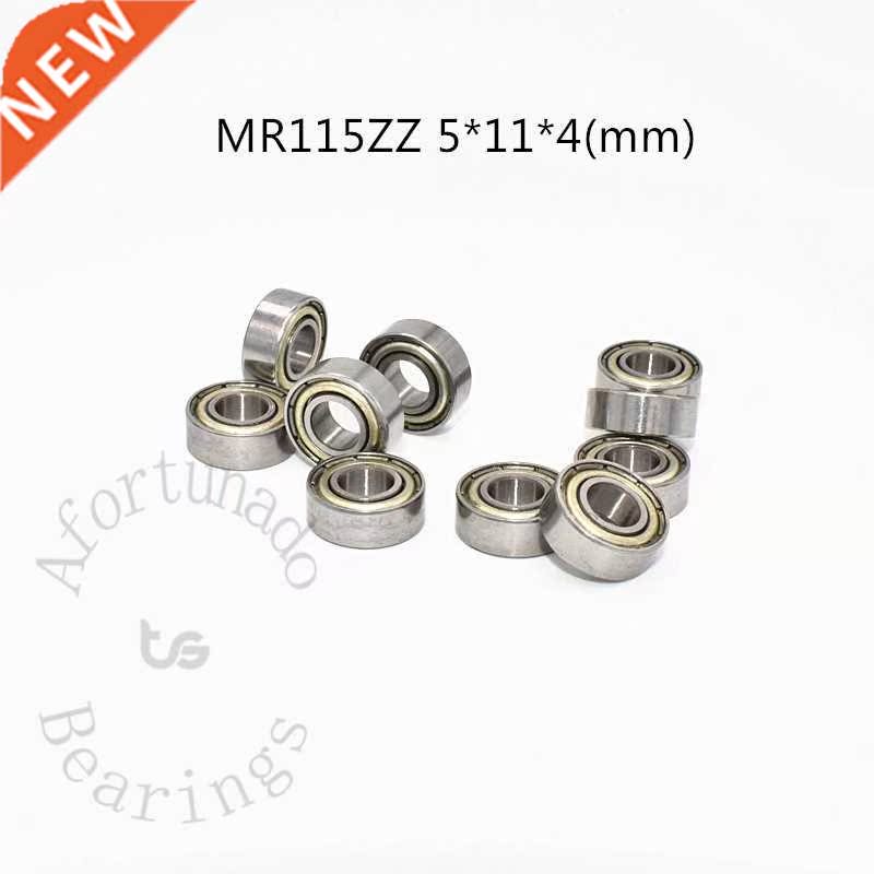 Miniature 10pcs MR115ZZ 5*11*4(mm) free shipping chrome ste