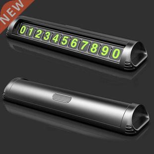 Car Styling Temporary Parking Card Luminous Car Parking Auto