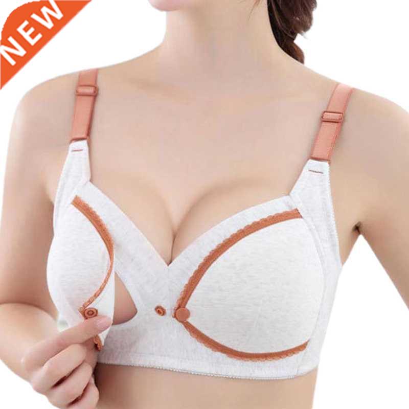 Women Maternity Feeding Nursing Bra Pregnancy Open Front Buc