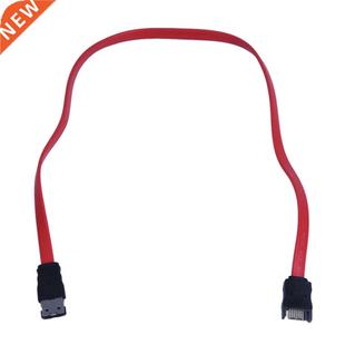 50 cm long 7 pin SATA male to female Extension cable Red