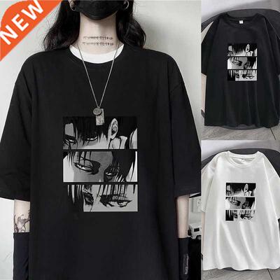 Women T-shirts Japanese Anime Attack On Titan Levi Ackerman