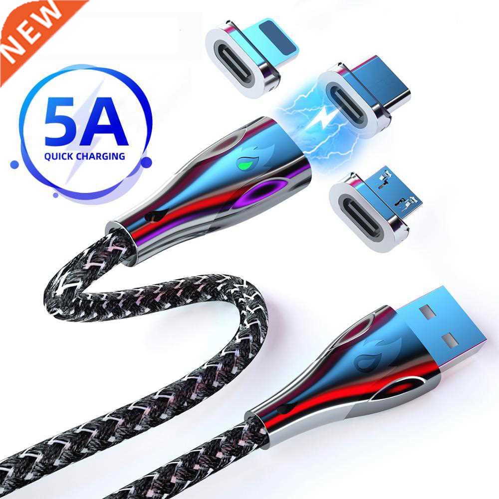 Zinc Alloy Type C Magnetic Cable Micro USB Magnet Phone Cab