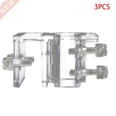 3 PCS fish tank transparent acrylic fixing clip, glass