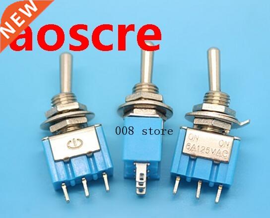 10Pcs ON-OFF-ON 3 Pin 3 Position Mini Latching Toggle Switch