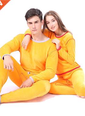 Warm Winter Lover Thermal Underwear For Women Men Long Johns