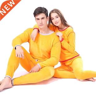 Warm Winter Lover Thermal Underwear For Women Men Long Johns