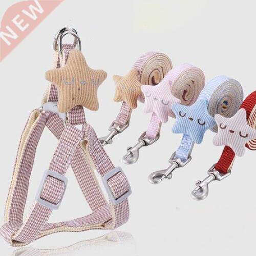 Small Dog Pet Dog Puppy Adjustable Breathable Leash Pulling