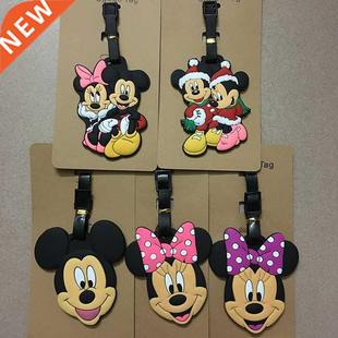 cartoon baby fence Mickey Mouse Suitcase ID Address Holder B