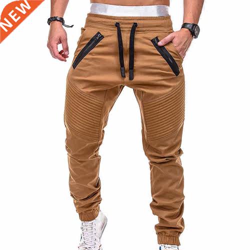 Sweatpants Sreetwear Trousers Men's Pants Stripes Drawstring