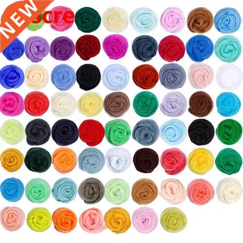 70 Colors 5g/10g piece Pure Australian Wool Felt needle Mi