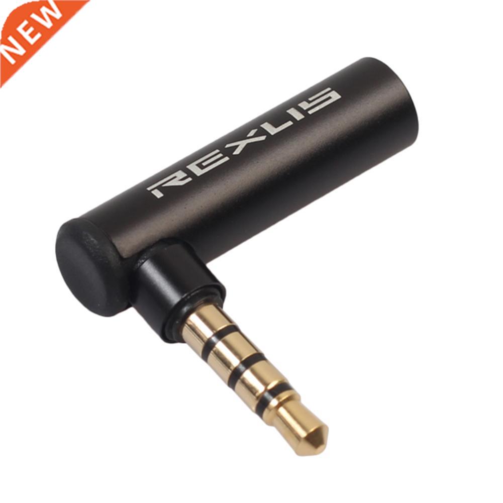 90 Degree Right Angled 3.5mm Male To Female Audio Converter