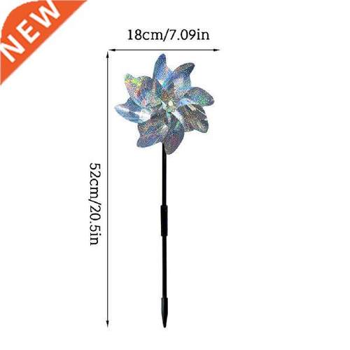 10Pcs Windmill Reflective Pest Repeller Small Animal Scare